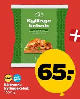 Netto Bistronne kyllingekebab tilbud