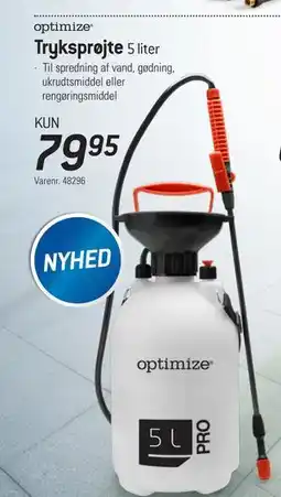 Thansen Tryksprøjte tilbud