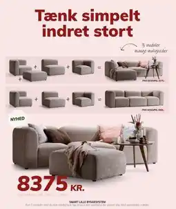 Daells Bolighus EKSEMPEL PÅ OPSTILLING tilbud