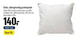 Føtex allergivenlig juniorpude tilbud