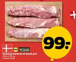 Netto Velsmag mørbrad af dansk gris tilbud
