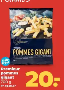 Netto Premieur pommes gigant tilbud
