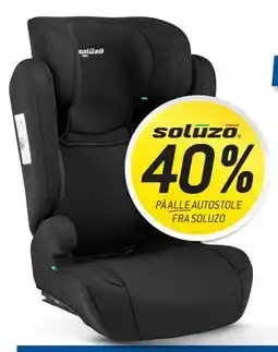 Thansen 40% PÅ ALLE AUTOSTOLE FRA SOLUZO tilbud