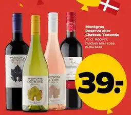 Netto Montgras Reserva eller Chateau Tanunda tilbud