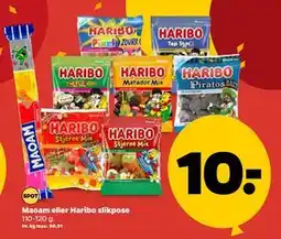 Netto Maoam eller Haribo slikpose tilbud