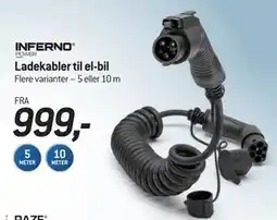 Thansen Ladekabler til el-bil tilbud