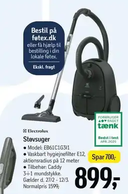 Føtex Støvsuger tilbud