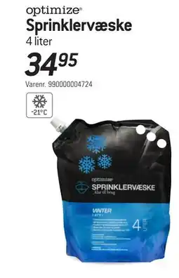 Thansen Sprinklervæske tilbud