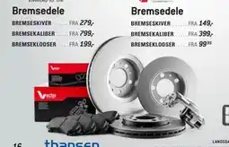 Thansen Bremsedele tilbud