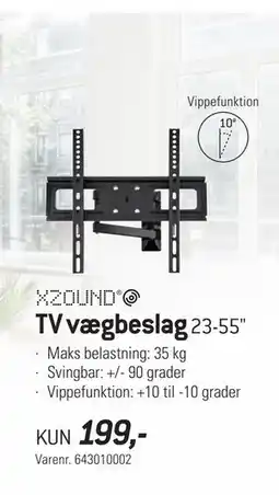 Thansen TV vægbeslag tilbud