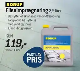 Thansen Fliseimprægnering tilbud