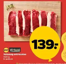 Netto Velsmag entrecotes tilbud