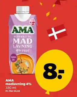 Netto AMA madlavning 4% tilbud
