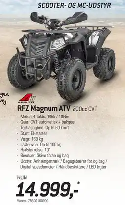 Thansen RFZ Magnum ATV tilbud