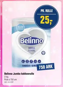 Otto Duborg Belinno Jumbo køkkenrulle tilbud