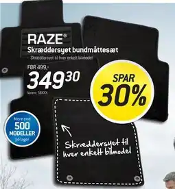 Thansen Skræddersyet bundmåttesæt tilbud