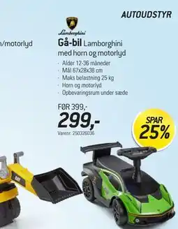 Thansen Gå-bil tilbud