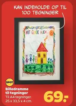 Netto Billedramme til tegninger tilbud