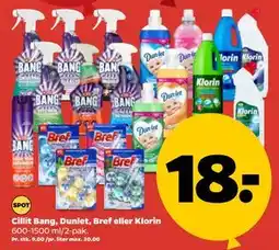 Netto Cillit Bang, Dunlet, Bref eller Klorin tilbud