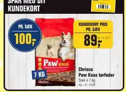 Otto Duborg Chrisco Paw Knas tørfoder tilbud
