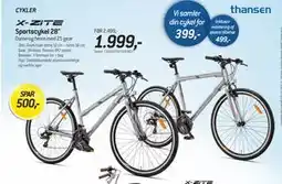 Thansen Sportscykel 28 tilbud