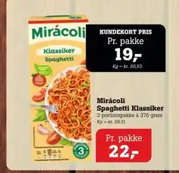 Poetzsch Padborg Mirácoli Spaghetti Klassiker tilbud