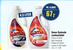 Otto Duborg Gama flydende vaskemiddel tilbud