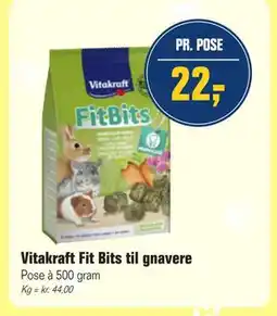 Otto Duborg Vitakraft Fit Bits til gnavere tilbud