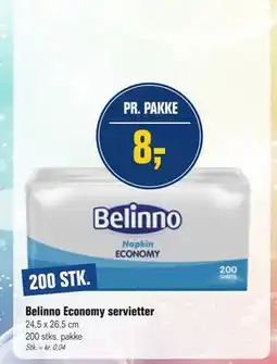 Otto Duborg Belinno Economy servietter tilbud