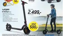 Thansen El-løbehjul tilbud