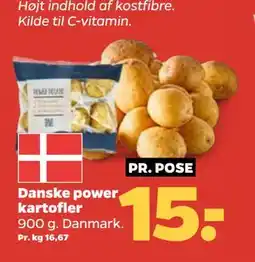 Netto Danske power kartofler tilbud