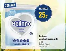 Otto Duborg Belinno Jumbo køkkenrulle tilbud
