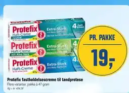 Otto Duborg Protefix fastholdelsescreme til tandprotese tilbud