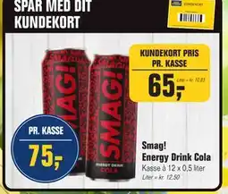 Otto Duborg Smag! Energy Drink Cola tilbud