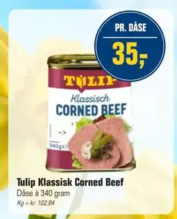 Otto Duborg Tulip Klassisk Corned Beef tilbud