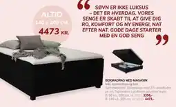 Daells Bolighus BOXMADRAS MED MAGASIN tilbud