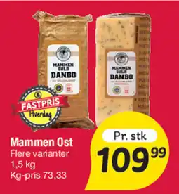 Fakta Tyskland Mammen Ost tilbud