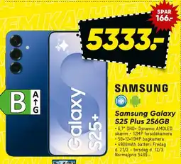 Bilka Samsung Galaxy S25+ 256GB tilbud