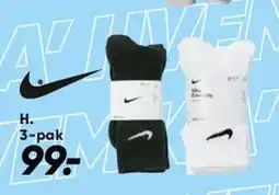 Bilka Nike 3-pack socks tilbud