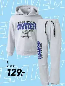 Bilka Hættetrøje / træningssæt tilbud