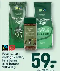 REMA 1000 Peter Larsen økologisk kaffe tilbud