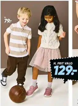 Bilka Børnetøj - t-shirt, blondetop, jeans mv. tilbud