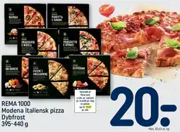 REMA 1000 Modena italiensk pizza tilbud