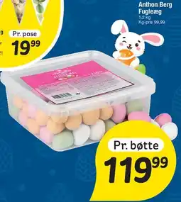 Fakta Tyskland Anthon Berg Fugleæg (bøtte) tilbud