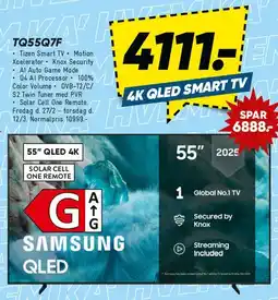 Bilka SAMSUNG 55 QLED 4K Smart TV tilbud