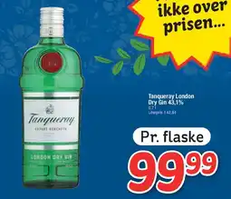 Fakta Tyskland Tanqueray London Dry Gin tilbud