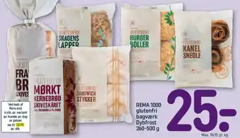 REMA 1000 glutenfri bagværk