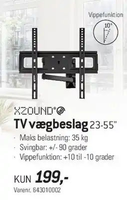 Thansen XZOUND TV-vægbeslag 23-55 tilbud