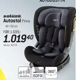 Thansen Soluzo Autostol Priva tilbud