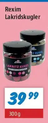 zur Krone Rexim Lakridskugler tilbud